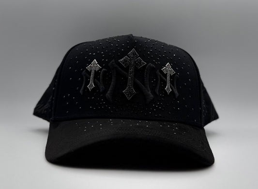 NY CRUCES ALL BLACK CRYSTALS