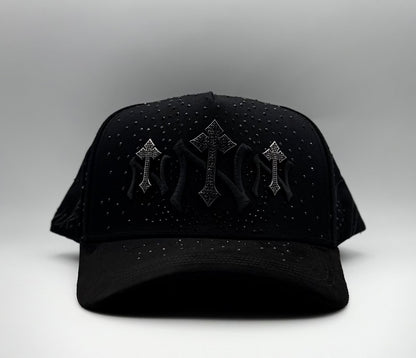 NY CRUCES ALL BLACK CRYSTALS